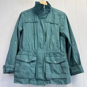 Eddie Bauer Womens Utility Anorak Hipster Jacket Size‎ M Lightweight Versatile